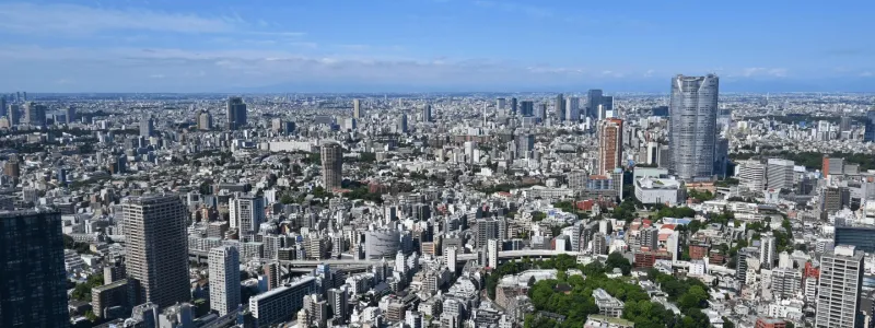 東京の待ち並み